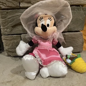 Authentic Original Easter Parade Minnie Mouse Plush Disney Theme Parks FL 9 in" - Picture 1 of 6