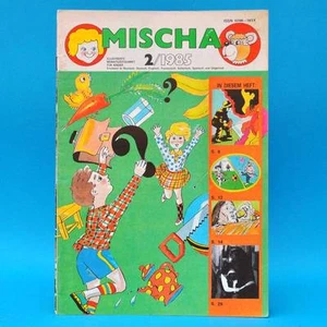 DDR | Mischa 2/1985 Kinderzeitschrift | Hase und Wolf Kinder Kindergarten Schule - Bild 1 von 1