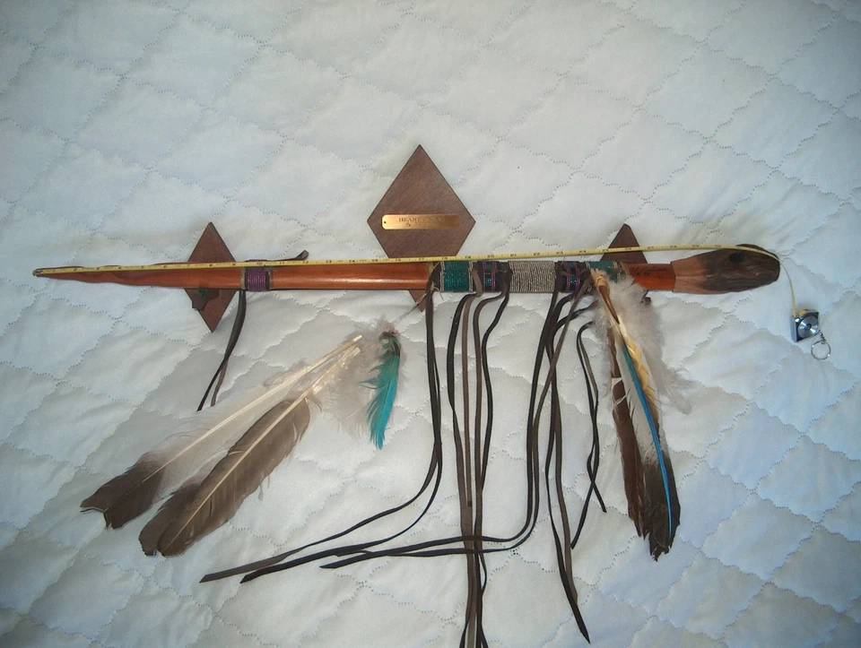 PIPA DE PAZ TIM LEDESMA ORIGINAL - CORAZÓN Y ALMA - FIRMADA Y FECHADA 2/98 Foto 1 de 4