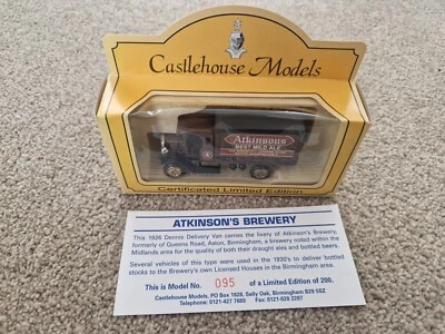 LLEDO CASTLEHOUSE CLASSIC 'ATKINSONS BREWERY' 1928 DENNIS DELIVERY VAN LTD ED - Image 1 of 2