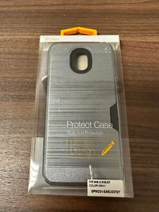Funda protectora Reiko para Samsung J3 2017 gris totalmente nueva 8E - Imagen 1 de 3