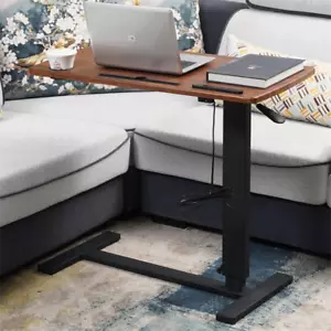 Medical Overbed Bedside Table Adjustable Height with Wheels Hospital & Home Use - Picture 1 of 14