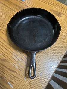 Vintage Gusseisen Nr. 8 Pfanne 10 5/8" mit Heizring - Bild 1 von 6