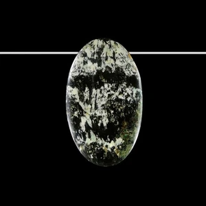 Hand Writting Jasper 52x31x6 mm Pendant bead HG315016 - Picture 1 of 4