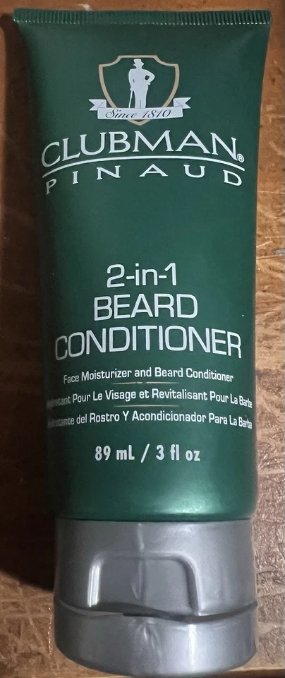 Clubman Pinaud 2 en 1 acondicionador de barba hidratante facial para hombres 3 fl oz Foto 1 de 2