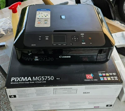 CANON PIXMA MG5750 - A4 - MULTIFUNZIONE stampa, copia e scansione wireless - - Immagine 1 di 4