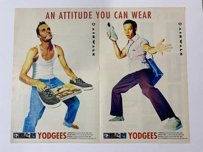 Vintage Airwalk Shoes Poster 2000s Y2K Skate Shoes Original Print Ad Rare Advert - image 1 of 3
