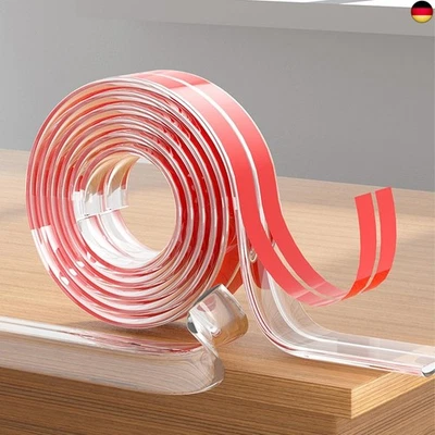 Fhlbestyu 3/5 Meter Kantenschutz Baby mit 4 Ecken Kantenschutz, Eckenschutz