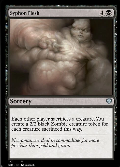 MTG Syphon Flesh English SCD - Image 1 of 1