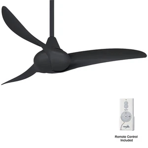 Wave - 44 Inch 3 Blade Ceiling Fan-Coal Finish-Coal Blade Color Minka Aire Fans - Picture 1 of 1