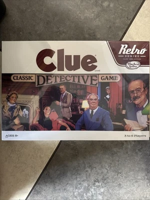 Clue Classic Detective Game Retro Series 1986 Edition Hasbro Brand New Sealed - Image 1 of 4