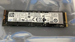 tested USED Intel Original 256GB SSD PCIe NVMe M.2 2280 Internal SSD x 20 Avail - Imagen 1 de 4