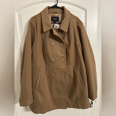 Chaquetón Torrid Mujer Camel Doble Pecho Talla 22/24 Foto 1 de 4