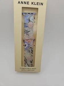 Pulsera floral Anne Klein para Apple Watch, segura, ajustable - Imagen 1 de 5