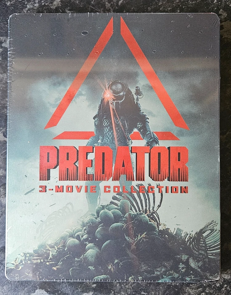 Predator 3 Movie Collection Limited Edition Factory Sealed Blu-Ray Steelbook - Image 1 of 2