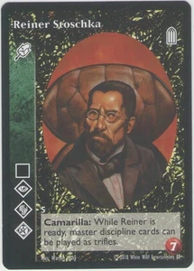 Reiner Stoschka [KoT Reprint 1 Set] - VTES Karte - Bild 1 von 2
