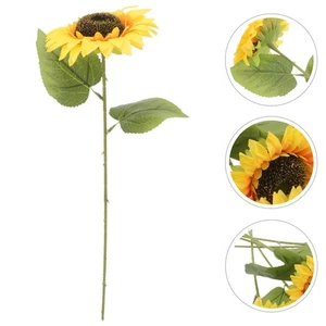 6 Pcs Sunflower Fake Sunflowers Outdoor Plants with Artificial Centerpieces - Picture 1 of 12