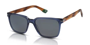Botaniq Men's Sunglasses BIS-7060 105 Crystal Blue/Smoke - Picture 1 of 1