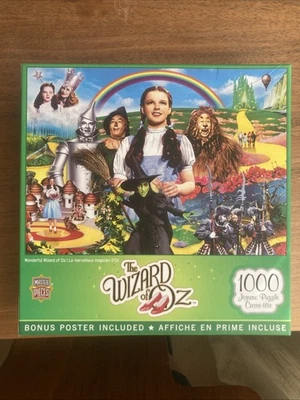 The Wizard of Oz Wonderful Wizard of Oz Puzzle, 1000-Pieces. Kids. Complete - Image 1 of 3
