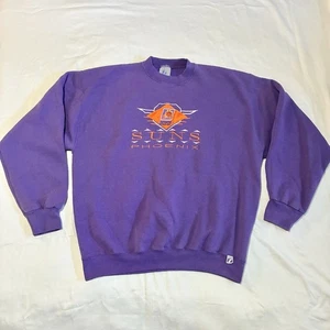 Suéter NBA Vintage Phoenix Suns Para Hombre XL Púrpura Pullover Logo 7 Baloncesto - Imagen 1 de 13
