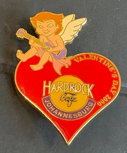PIN HARD ROCK CAFÉ JOHANNESBURGO DÍA DE SAN VALENTÍN - Imagen 1 de 1