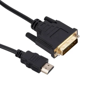 Cavo Adattatore 4K Compatibile a DVI per Trasmissione Audio e Video HD - Foto 1 di 12