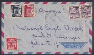 75245) Carta de correo aéreo de Marruecos a Apolda - Imagen 1 de 2