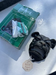 Midwest Bull Perro Hierro Fundido Boca Abierta Montado en la Pared Abridor de Botellas NUEVO con Hardware - Imagen 1 de 6