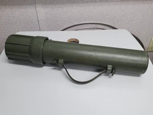 21" Mortar Transport Storage Tube — Military Surplus Inert Display Container - Picture 1 of 5