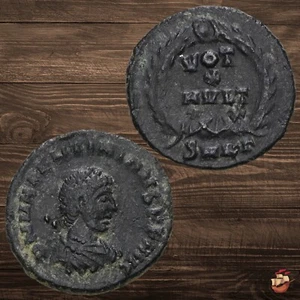 Late Roman coin - Valentinianus Valentinian II - Cyzicus - VOT X MVLT XX @A1362 - Bild 1 von 8
