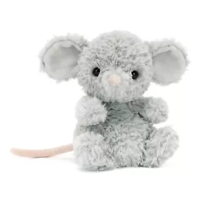 Jelly Cat Yummy Mouse Soft Plush Toys Gray Stuffed Animal 5.9 in 15cm - Picture 1 of 3