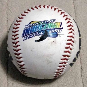 1998 Tampa Bay Devil Rays Inaugural Season Limited Edition Fotoball Baseball - Bild 1 von 3