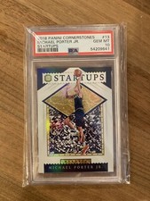 MICHAEL PORTER JR. ~ RoOkiE ~ 2018 Cornerstones #13 ~ Startups ~ PSA 10 Nuggets