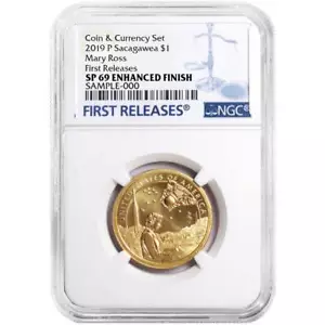 2019-P $1 American Innovation Mary Ross Coin Currency NGC SP69 Blue FR Label - Picture 1 of 2