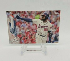 ⚾⚾MARCELL OZUNA 2020 Topps Atlanta Braves MLB Baseball Card⚾⚾