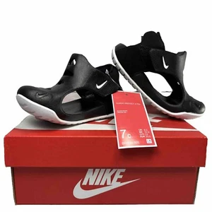 Nike Sunray Protect 3 (TD) Toddler Sandals Black With White Size 7c New With Box - Picture 1 of 13