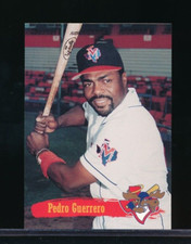 1995 Multi-Ad Sports Midland Angels Pedro Guerrero mint very cool card