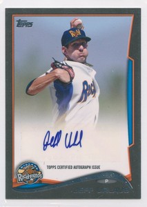 2014 TOPPS PRO DEBUT AUTOGRAPH AUTO JEFF URLAUB ROCKHOUNDS *52541