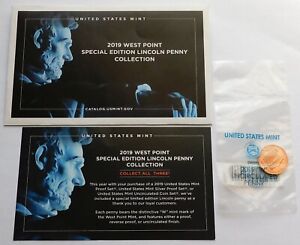 2019-W West Point Special Edition UNC Lincoln Penny Collection, Shield Cent 1C
