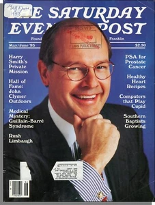 The Saturday Evening Post - 1993, May - Rush Limbaugh, Harry Smith, John Clymer - Picture 1 of 1