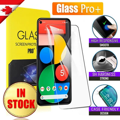 For Google Pixel 5 4a 5G 3a HD Tempered Glass LCD Screen Protector Film Guard - Image 1 of 4