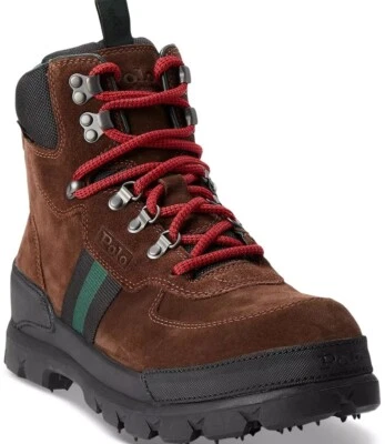 Polo Ralph Lauren Hombre Oslo Impermeable Botas Tácticas Chocolate 10.5 Nuevas Foto 1 de 4