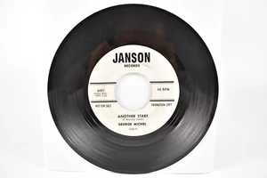 Rare Promo George Michel - Another Start / True, True Love 1962 Janson 45 RPM - Picture 1 of 4