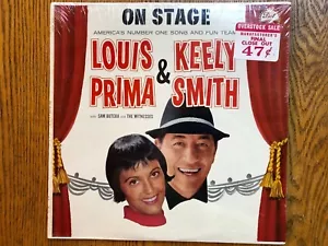 Louis Prima & Keely Smith On Stage Vinyl 1960 Mono Still Sealed! - Picture 1 of 2