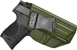 Amberide IWB KYDEX Holster Fit: S&W M&P 9/40 M2.0 Compact 3.5” & 3.6" Barrel - Picture 1 of 63