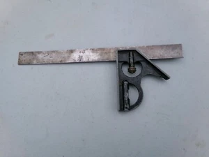 Vintage 12" Combination Square Unbranded Carpentry Tool - Picture 1 of 5