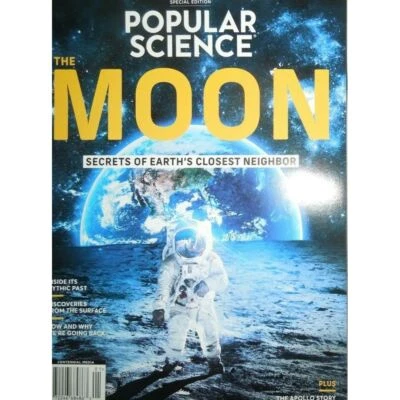 THE MOON popular science SECRETS OF EARTH CLOSEST NEIGHBOR discoveries APOLLO - Image 1 of 4