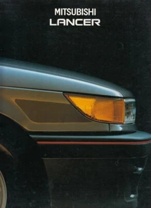 1991 MITSUBISHI CB LANCER Australian Prestige 24p Brochure Includes GSR HATCH  - Bild 1 von 4
