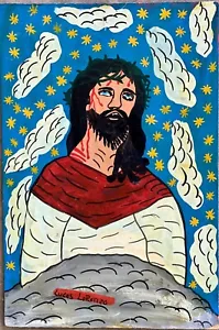 JESUCRISTO: ORIGINAL MEXICAN FOLK ART BY LATE GREAT LUCAS LORENZO (ORIGINAL!) - Picture 1 of 5