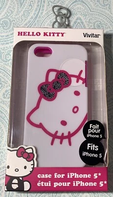 Iphone 5 CASE, HELLO KITTY, White/Pink - Image 1 of 4